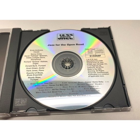 Jazz for the Open Road CD Various Artists Grant Green Woody Shaw Hank Jones - Picture 5 of 6